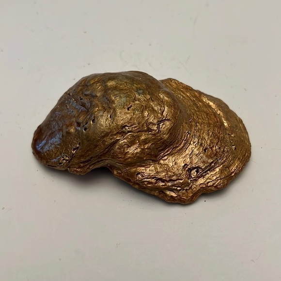 Handmade Resin Oyster Art Shell Trinket Ring Dish - Picture 4 of 5